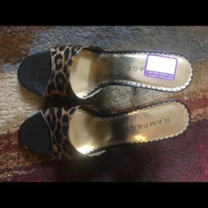 Brand new Rampage sandals never worn